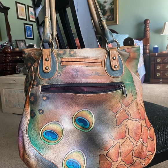 Anuschka Colorful Handbag - Picture 2 of 5